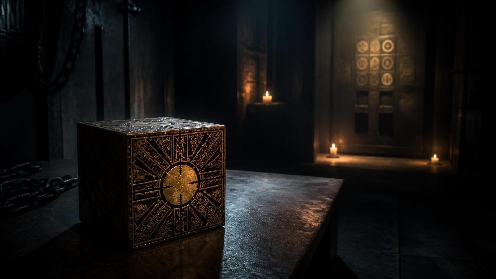 Illustration éditoriale de Hellraiser: Revival dévoile des énigmes brutales et oppressantes