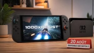 Illustration éditoriale de 1000xRESIST arrive sur Switch 2 le 20 août avec framerate et résolution améliorés