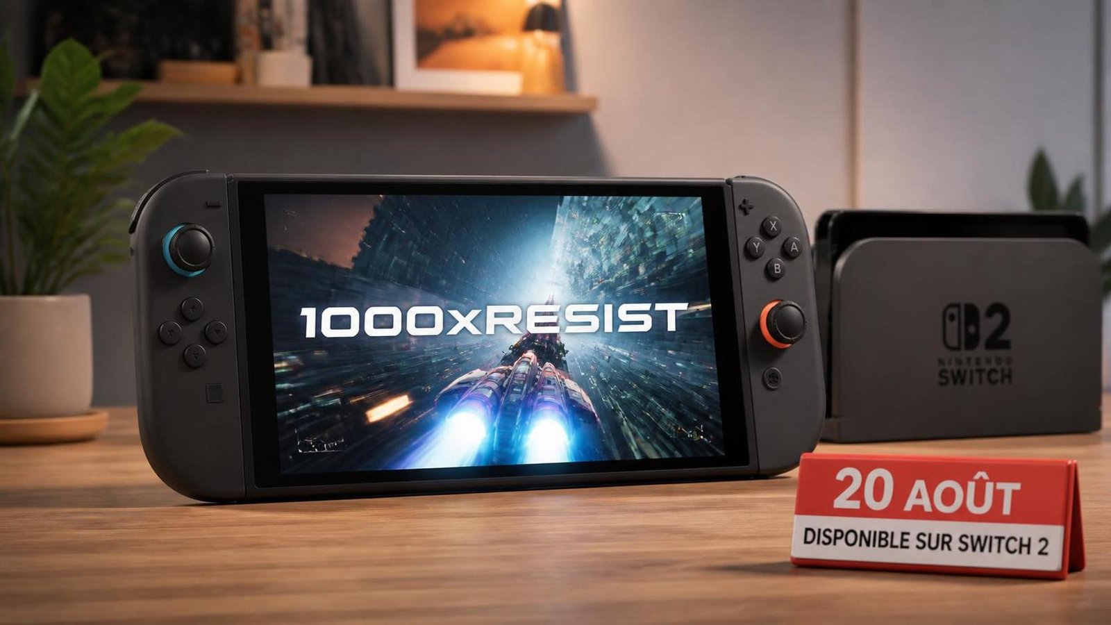Illustration éditoriale de 1000xRESIST arrive sur Switch 2 le 20 août avec framerate et résolution améliorés