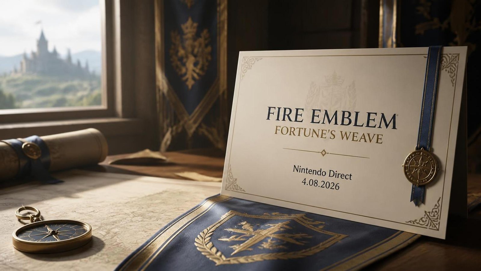 Illustration éditoriale de Fire Emblem: Fortune’s Weave: Nintendo Direct daté au 4 août 2026