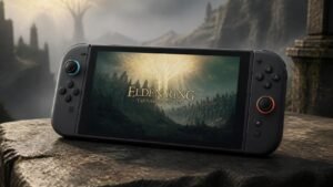 Illustration éditoriale de Elden Ring Switch 2 : un aperçu rassure sur les performances