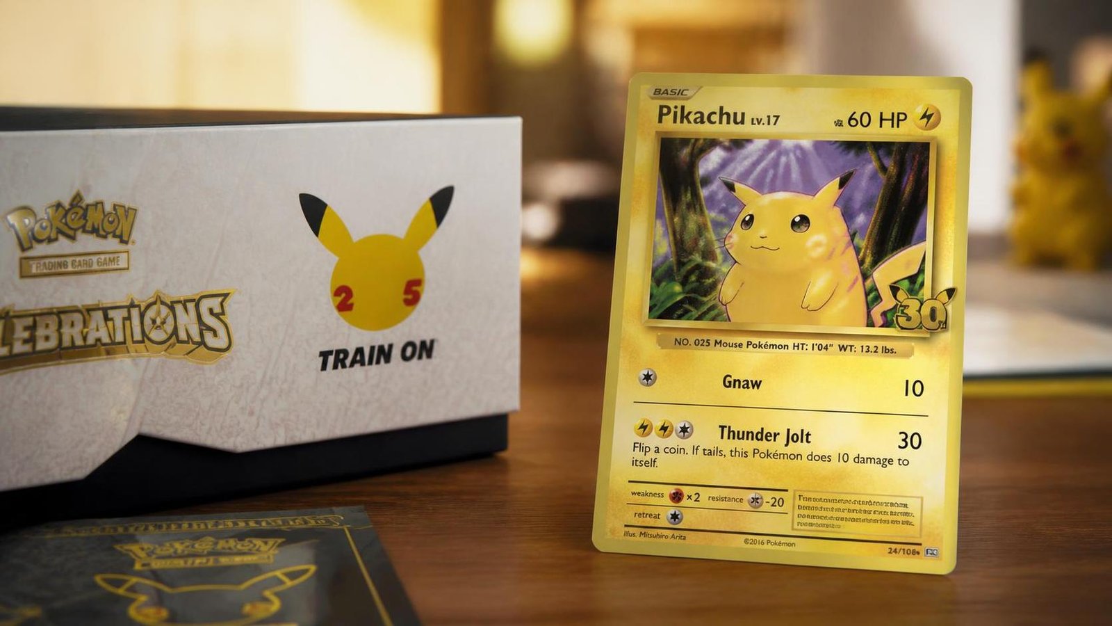 Illustration éditoriale de Pokémon TCG 30th Celebration : cartes Pikachu dévoilées