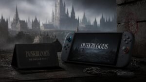 Illustration éditoriale de Duskbloods : la bêta réseau Switch 2 démarre pour les inscrits