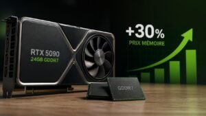 Illustration éditoriale de The memory crisis keeps getting worse: Nvidia augmente jusqu’à 30%
