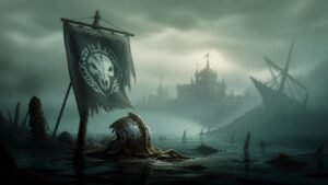 Illustration éditoriale de Tails of Iron 2: Blood & Brine, extension gratuite PS5/PS4