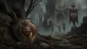 Illustration éditoriale de Warhammer Age of Sigmar : art des Flesh-eater Courts à l’honneur