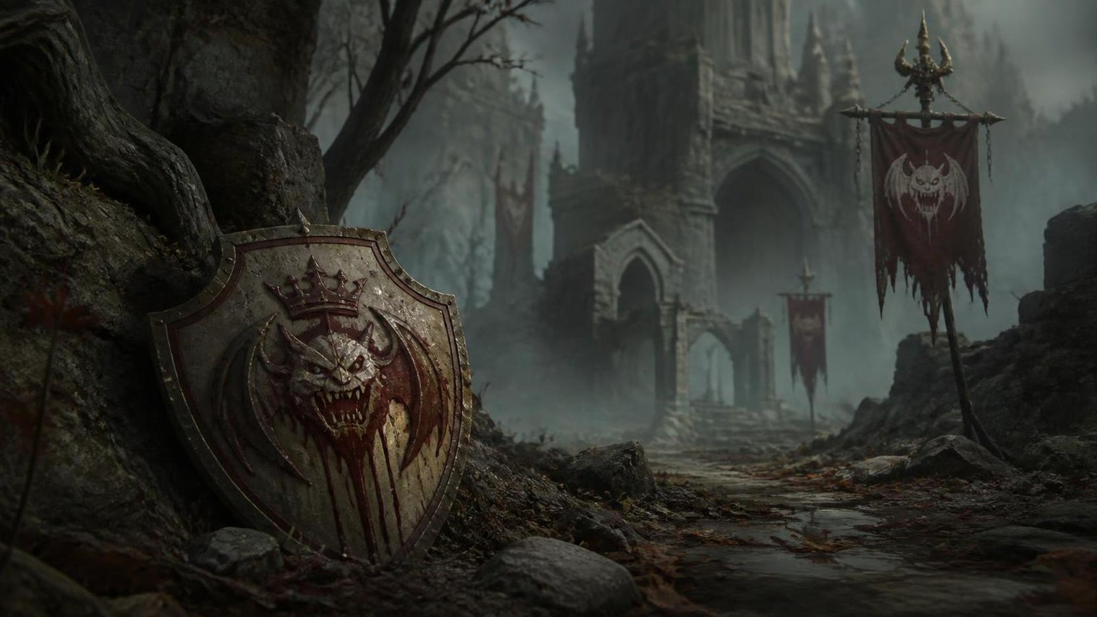 Illustration éditoriale de Warhammer Age of Sigmar : art des Flesh-eater Courts à l’honneur