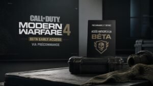 Illustration éditoriale de Call of Duty: Modern Warfare 4 ouvre sa bêta via précommande