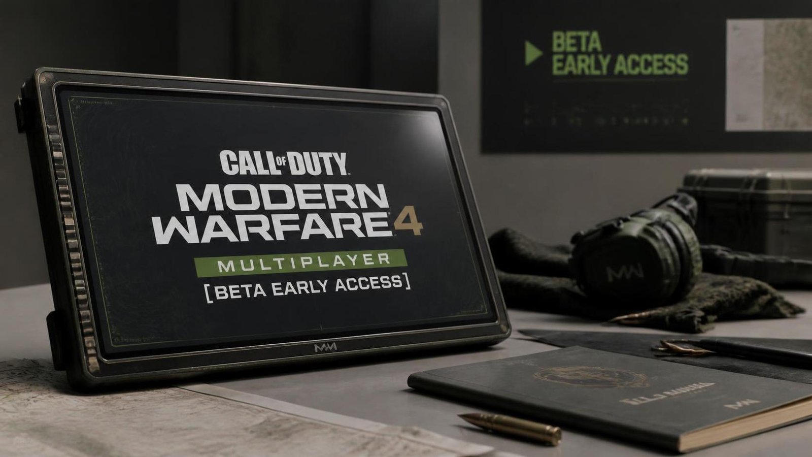 Illustration éditoriale de Modern Warfare 4 détaille le multijoueur et la bêta anticipée