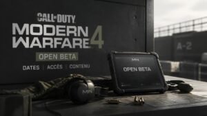 Illustration éditoriale de Modern Warfare 4 : dates, accès et contenu de l’open beta