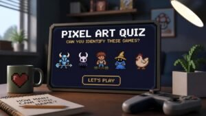 Illustration éditoriale de After cranking up the difficulty, I am once again asking: How many of these games with pixel art styles can you identify ? Nouveau quiz pixel art à découvrir
