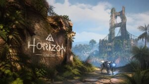 Illustration éditoriale de Horizon en coop service live : Sony revoit sa copie après retours négatifs