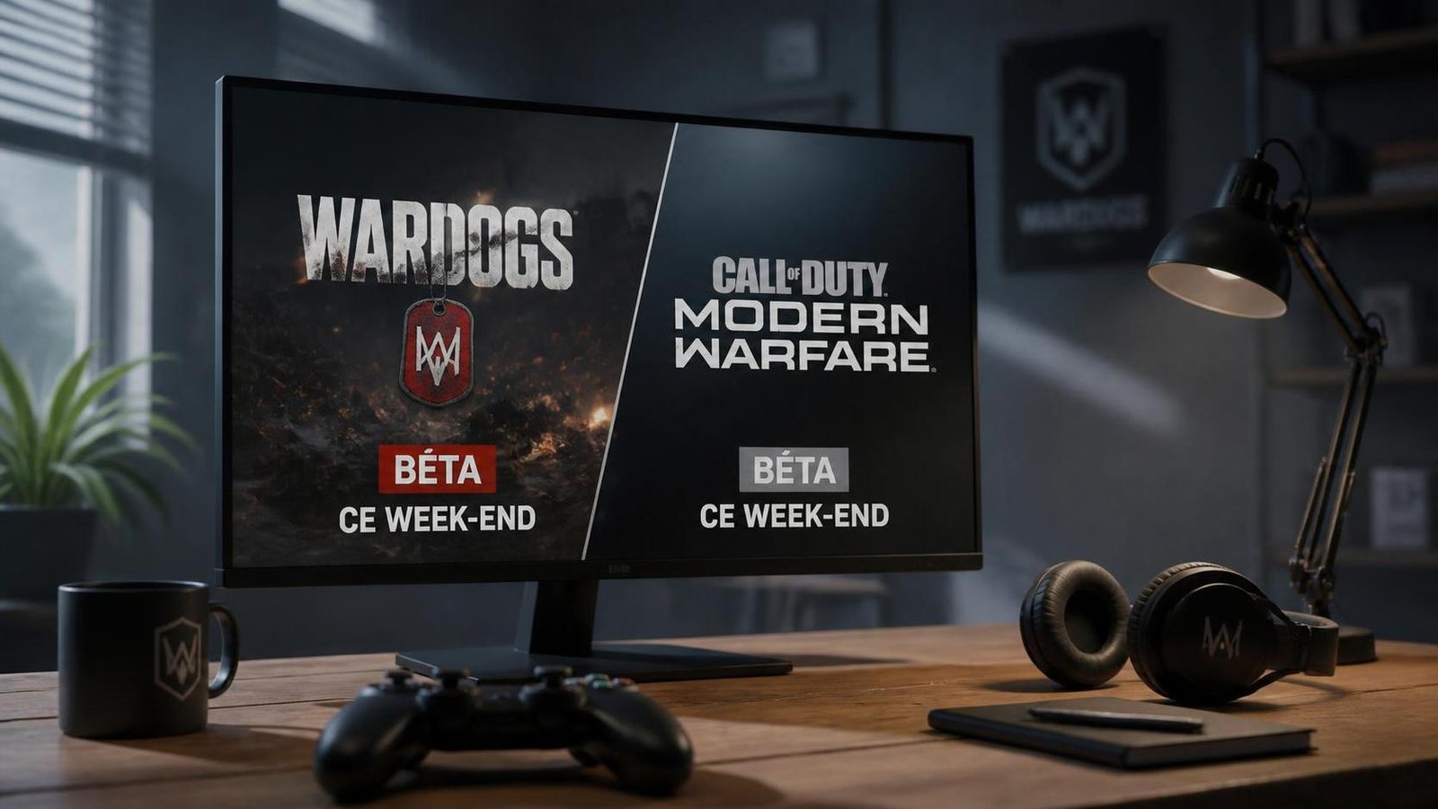 Illustration éditoriale de Wardogs et Modern Warfare: deux bêtas simultanées ce week-end