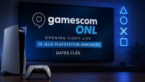 Illustration éditoriale de Gamescom ONL : 19 jeux PlayStation annoncés et dates clés