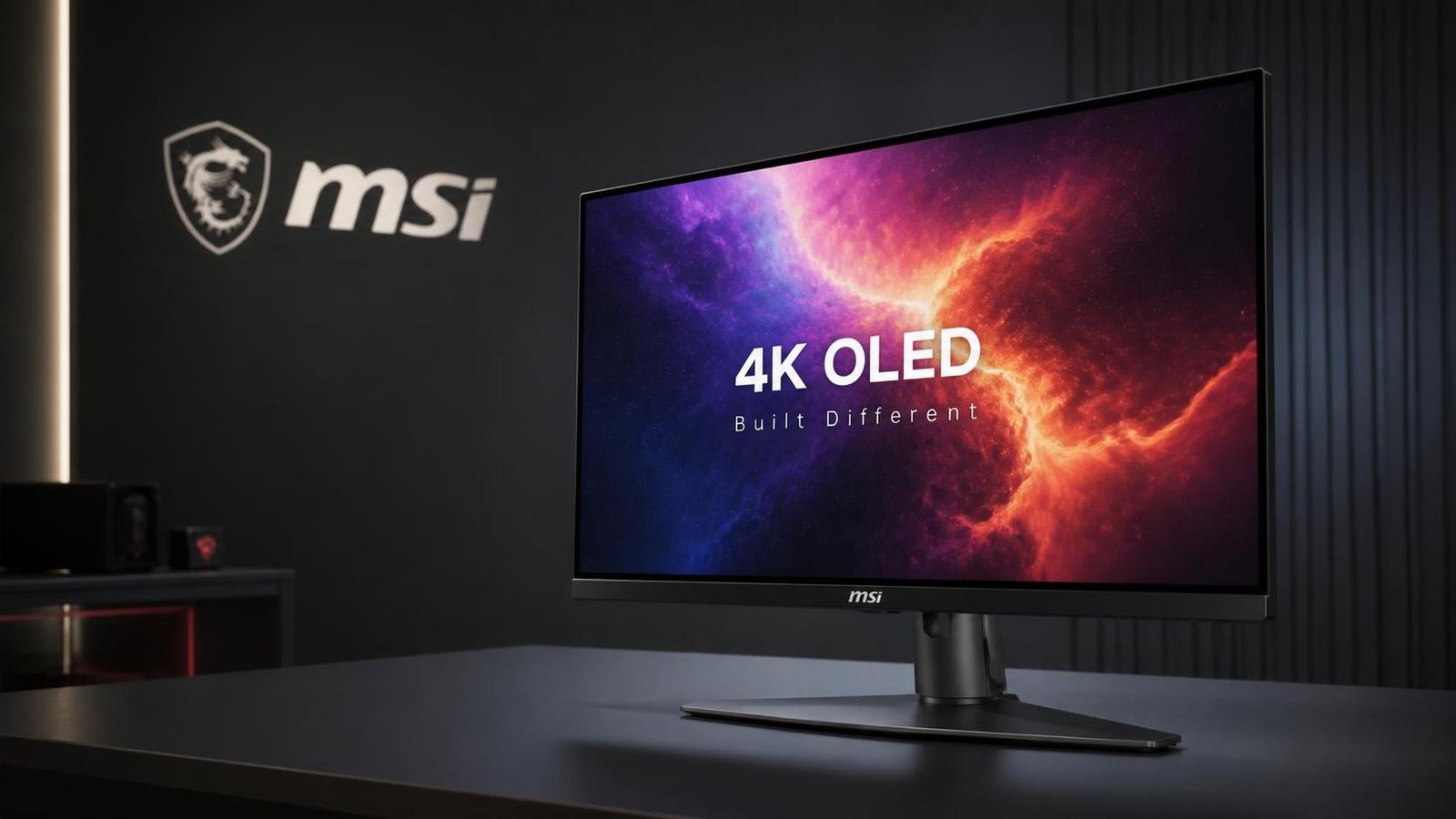 Illustration éditoriale de MSI dévoile un moniteur 4K OLED à encre sans Samsung ni LG