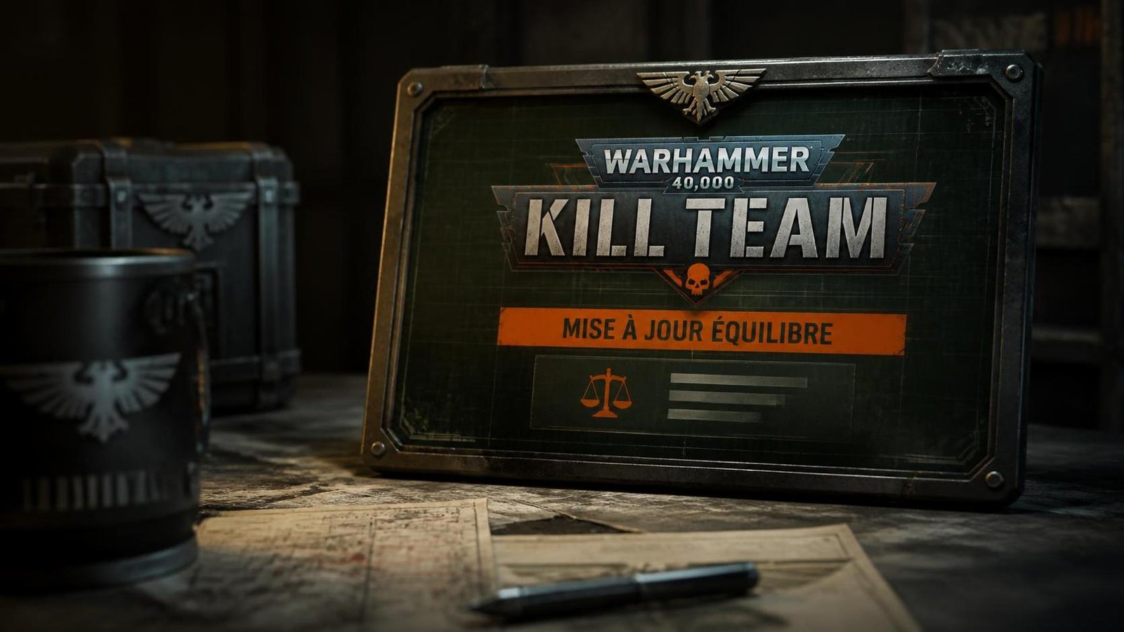 Illustration éditoriale de Warhammer 40,000 Kill Team : mise à jour équilibre et frénésie