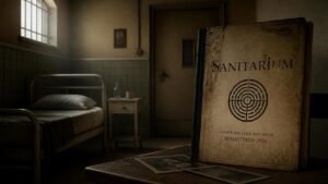 Illustration éditoriale de Sanitarium revient en 2026 dans un remaster point and click