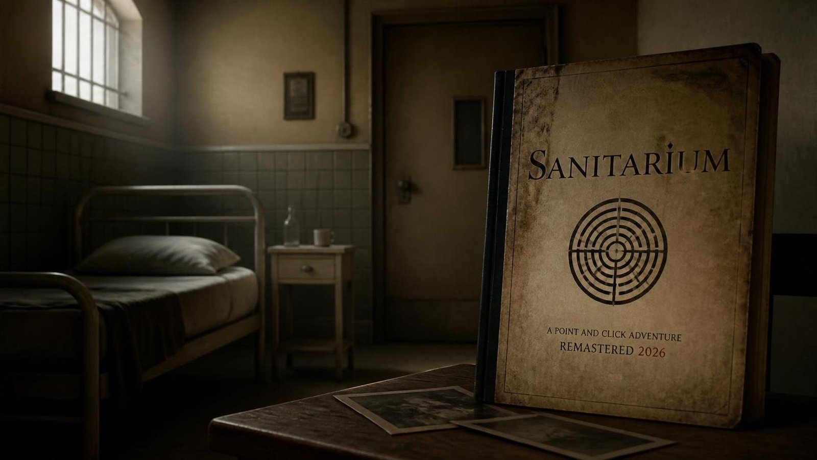 Illustration éditoriale de Sanitarium revient en 2026 dans un remaster point and click