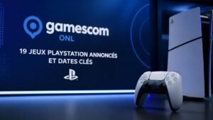 Illustration éditoriale de Gamescom ONL : 19 jeux PlayStation annoncés et dates clés