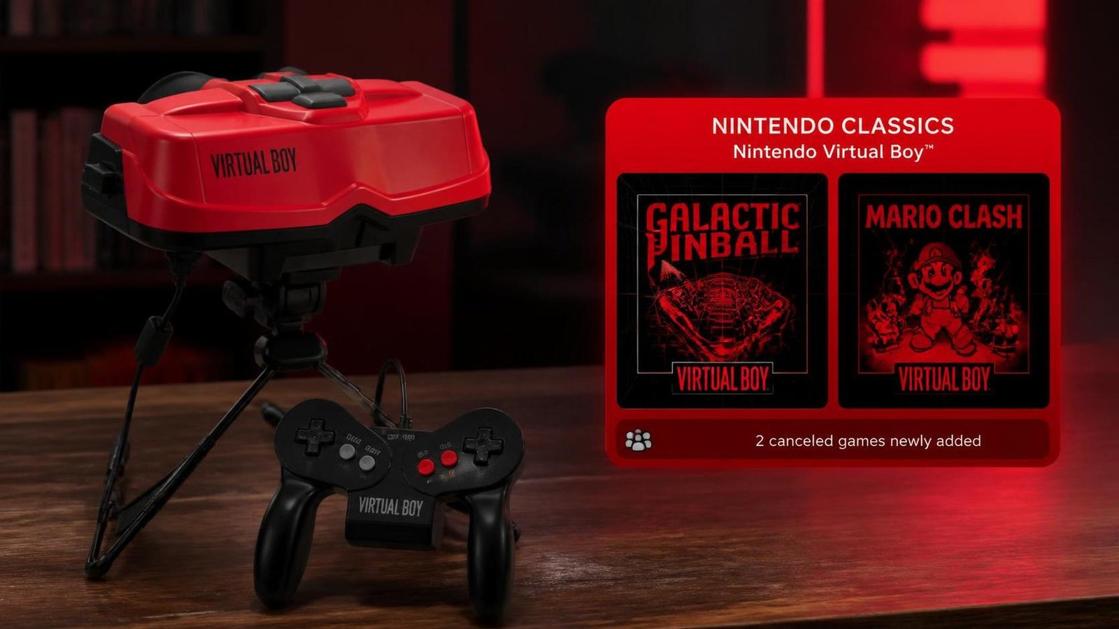 Illustration éditoriale de Two Cancelled Virtual Boy Games rejoint Nintendo Classics aujourd’hui