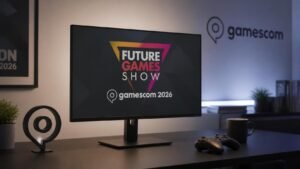 Illustration éditoriale de Future Games Show at Gamescom 2026 : comment regarder l’événement