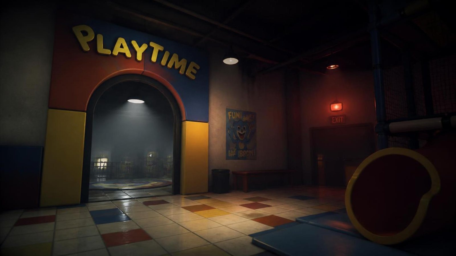 Illustration éditoriale de Escape From Playtime : le nouveau survival horror coop de Mob Entertainment