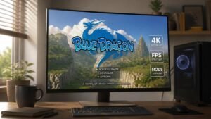 Illustration éditoriale de Blue Dragon arrive sur PC : 4K, FPS débloqué et mods
