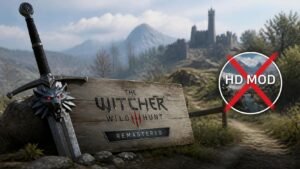 Illustration éditoriale de The Witcher 3 Remastered remplace le meilleur mod HD originel