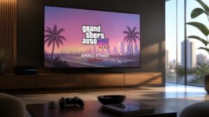 Illustration éditoriale de GTA 6 : suivi en direct de l’aperçu étendu Netflix et premières infos