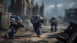 Illustration éditoriale de Warhammer 40,000: Space Marine – nouvelles unités Vanguard et Intercessors dévoilées