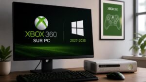 Illustration éditoriale de Xbox 360 arrive sur PC en 2027-2028 selon documents Microsoft