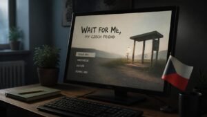 Illustration éditoriale de Wait for me, my Czech friend ajoute une localisation tchèque pour un unique joueur Steam