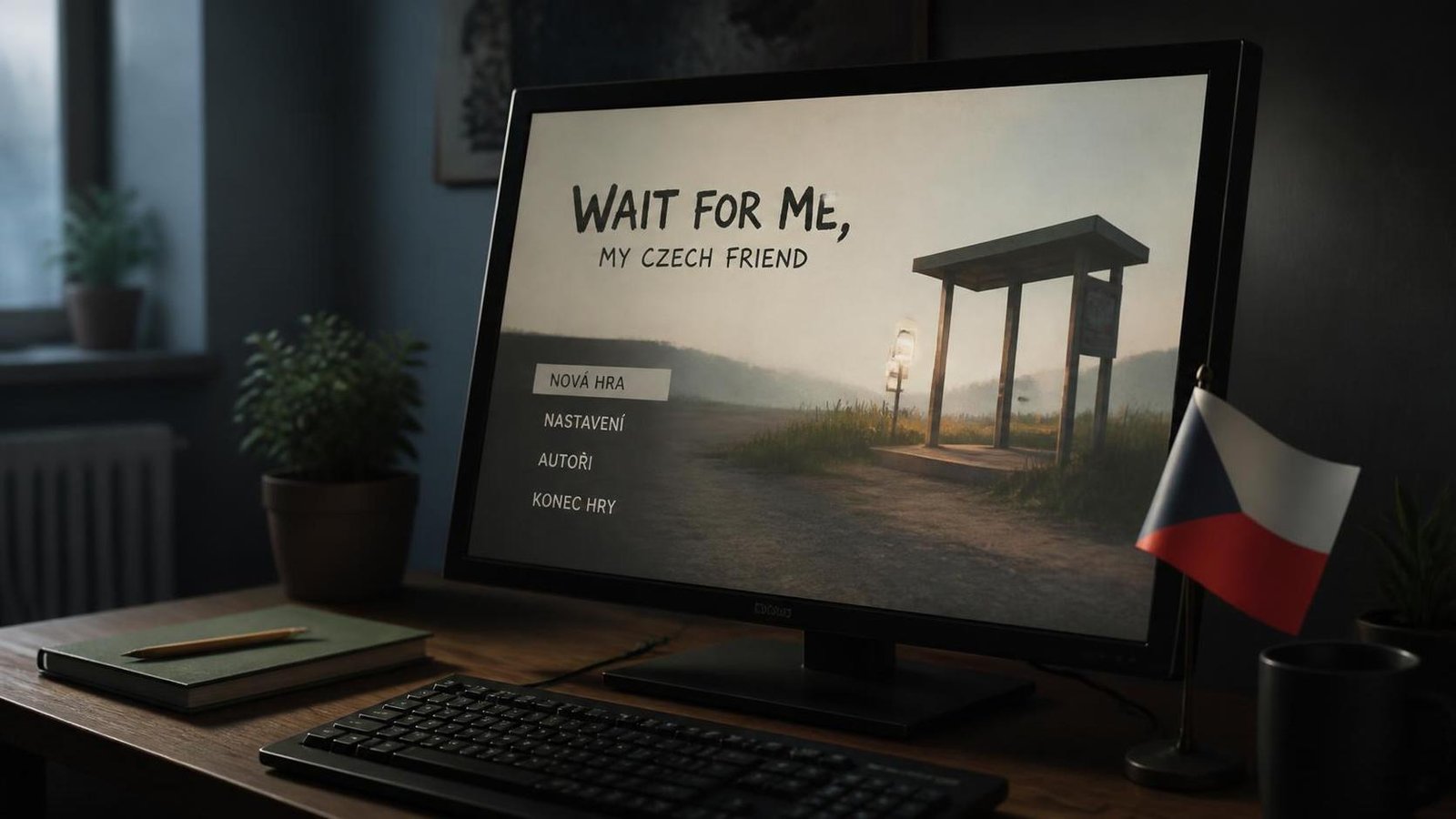 Illustration éditoriale de Wait for me, my Czech friend ajoute une localisation tchèque pour un unique joueur Steam