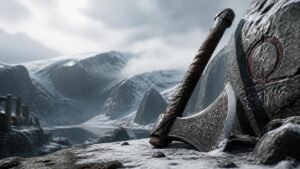 Illustration éditoriale de God of War : Dave Bautista en négociations pour incarner Kratos