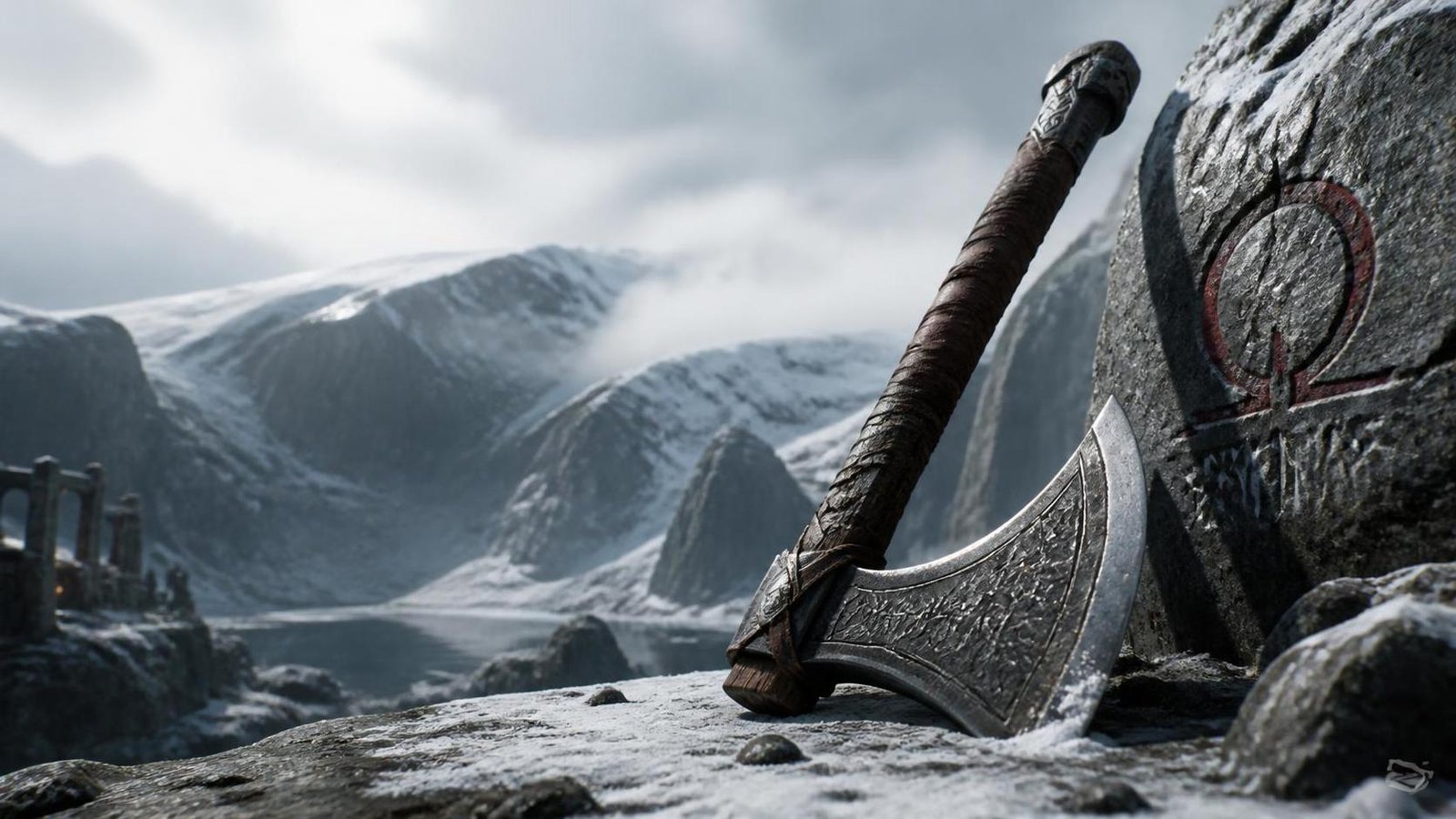 Illustration éditoriale de God of War : Dave Bautista en négociations pour incarner Kratos