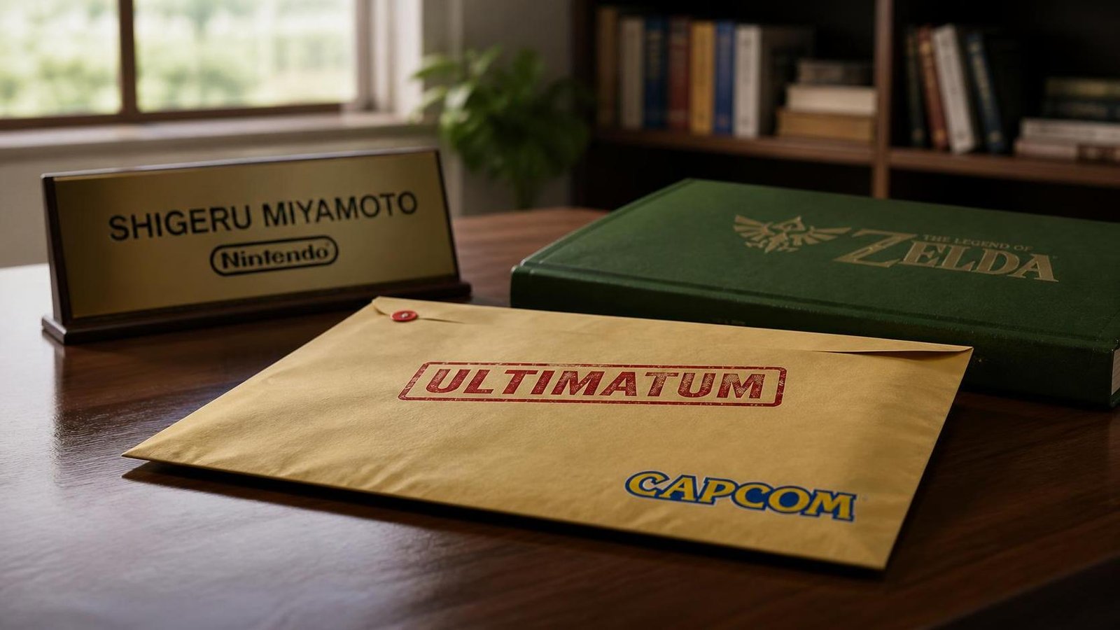 Illustration éditoriale de The Legend of Zelda : Capcom a menacé Miyamoto pour obtenir le feu vert