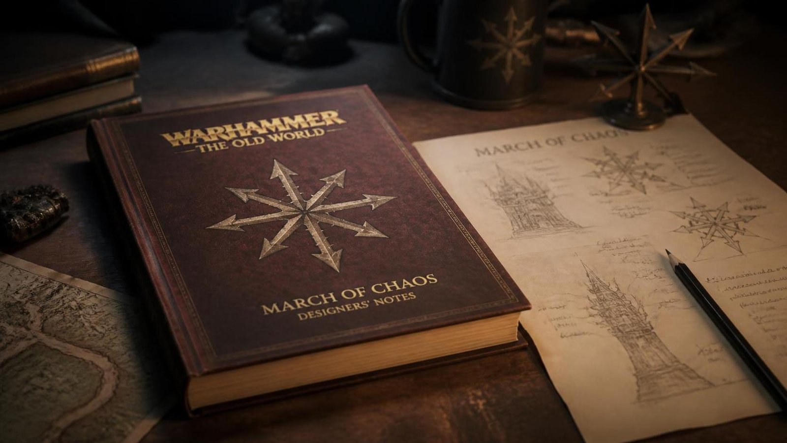 Illustration éditoriale de Warhammer The Old World : notes des designers de March of Chaos
