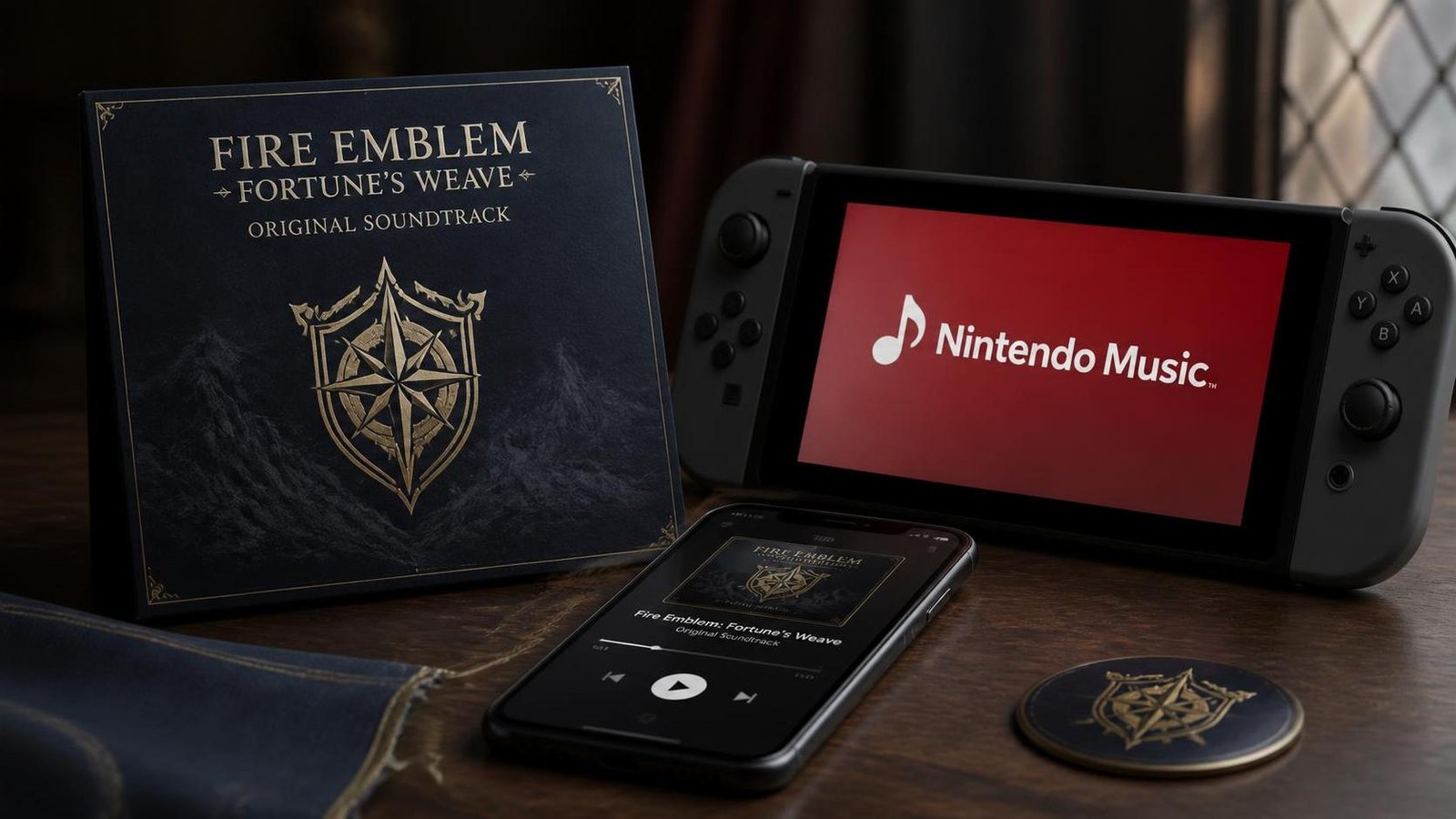 Illustration éditoriale de Fire Emblem: Fortune's Weave arrive sur Nintendo Music avec 10 pistes