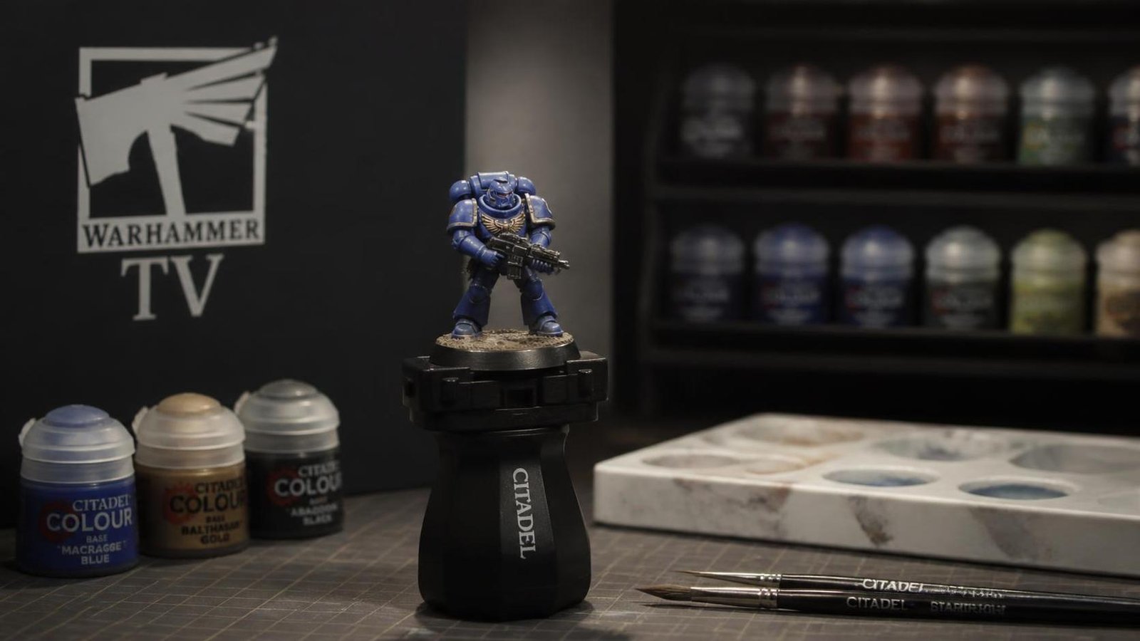 Illustration éditoriale de Warhammer TV : Joshua Mallett présente des techniques de peinture