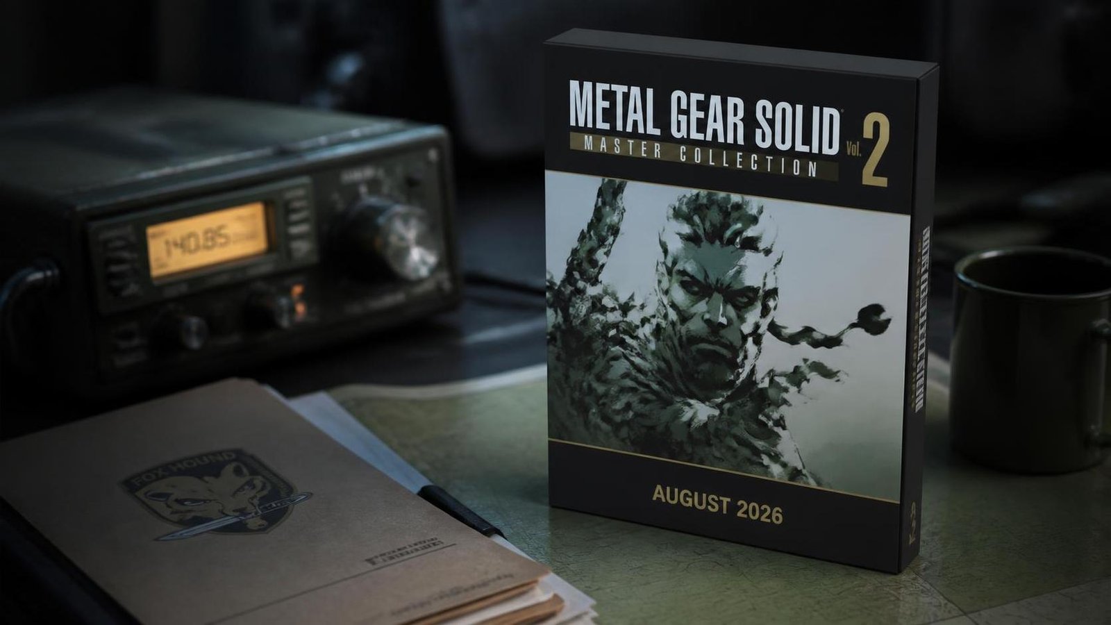 Illustration éditoriale de Metal Gear Solid Master Collection Vol. 2 arrive en août 2026