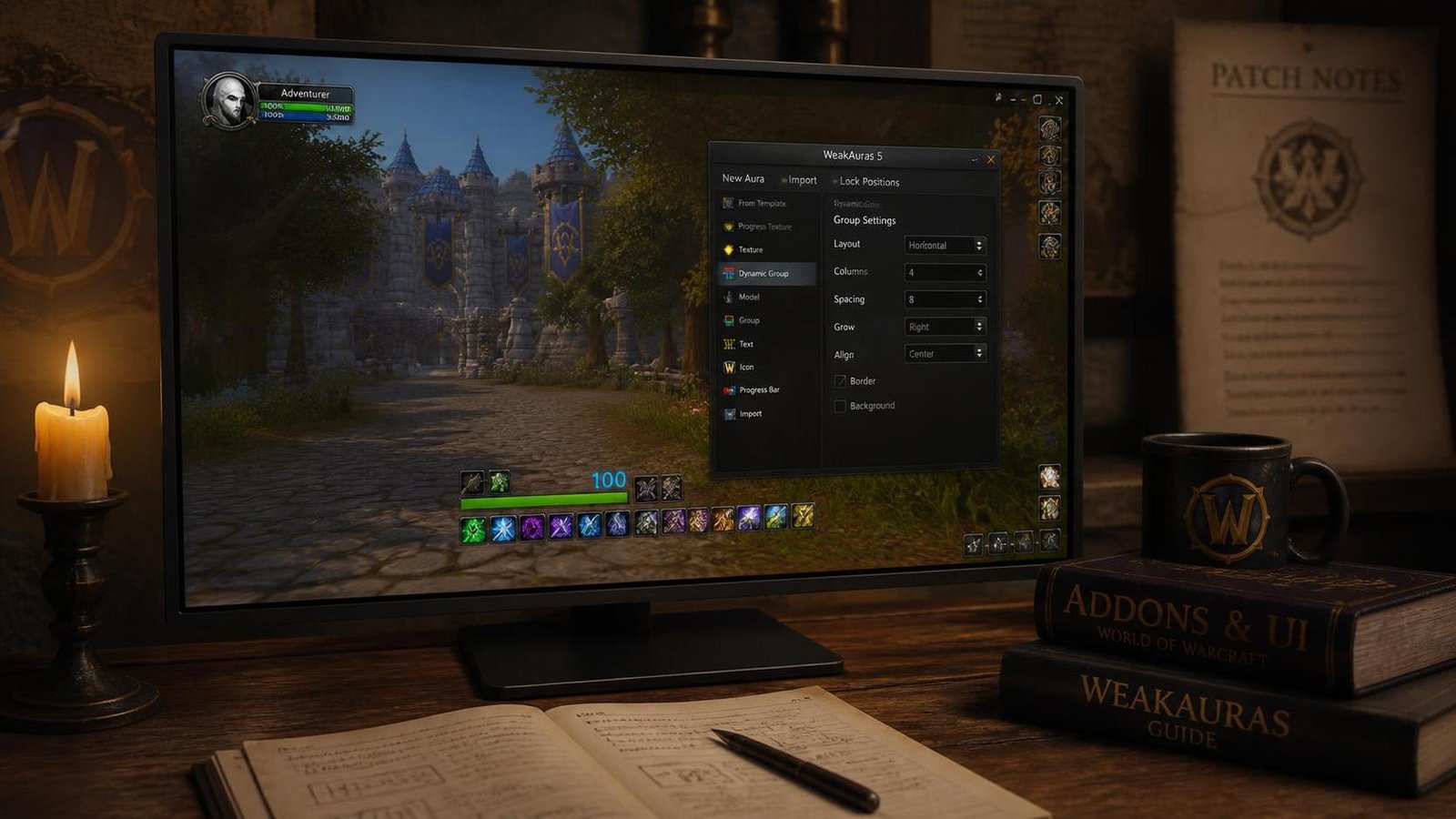 Illustration éditoriale de World of Warcraft autorise des mods type WeakAura dans le prochain patch