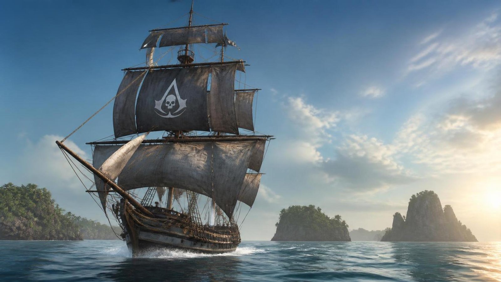 Illustration éditoriale de Assassin’s Creed Black Flag : les plus belles captures du Jackdaw
