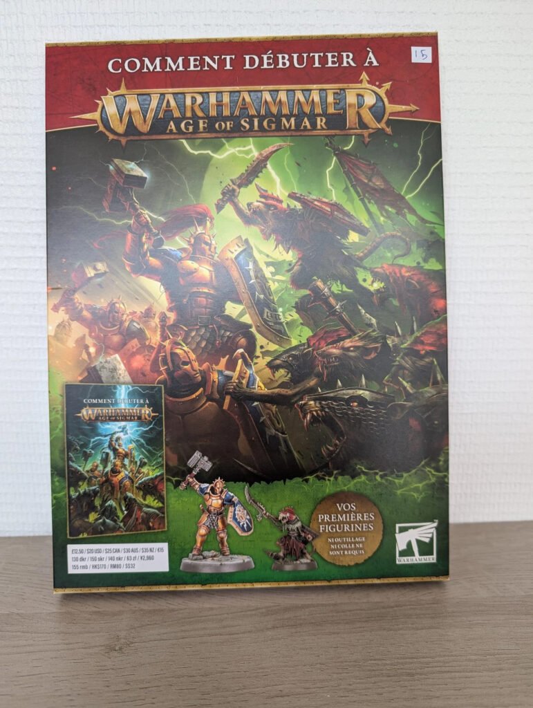 Magazine Comment Débuter à Warhammer Age of Sigmar (4e édition) + 2 figurines