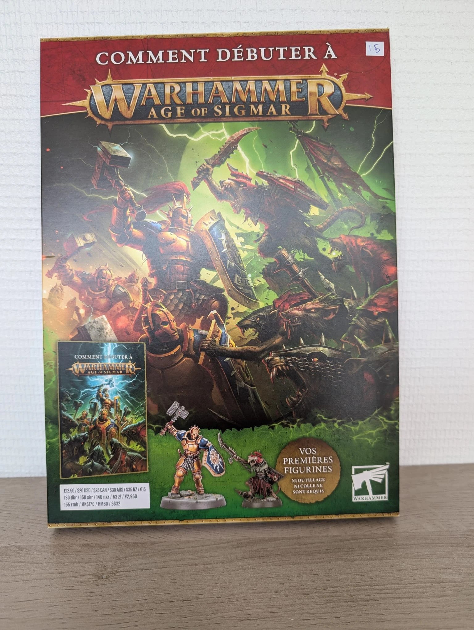 Magazine Comment Débuter à Warhammer Age of Sigmar (4e édition) + 2 figurines