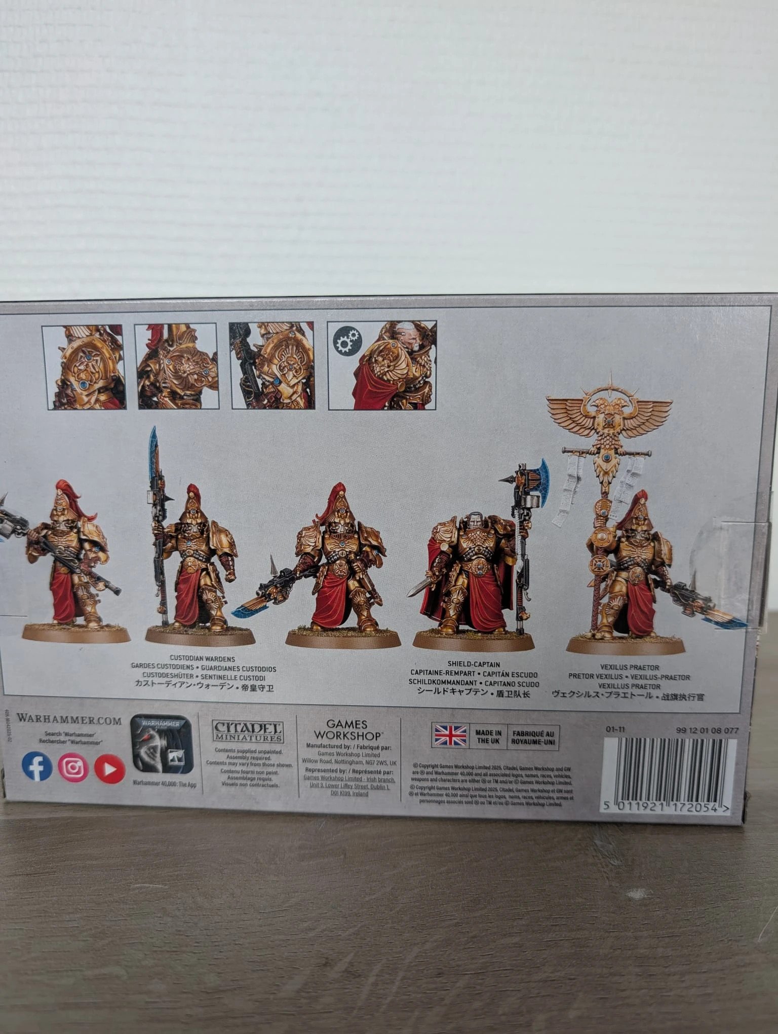 Warhammer 40k - Adeptus Custodes Custodian Wardens – Image 2