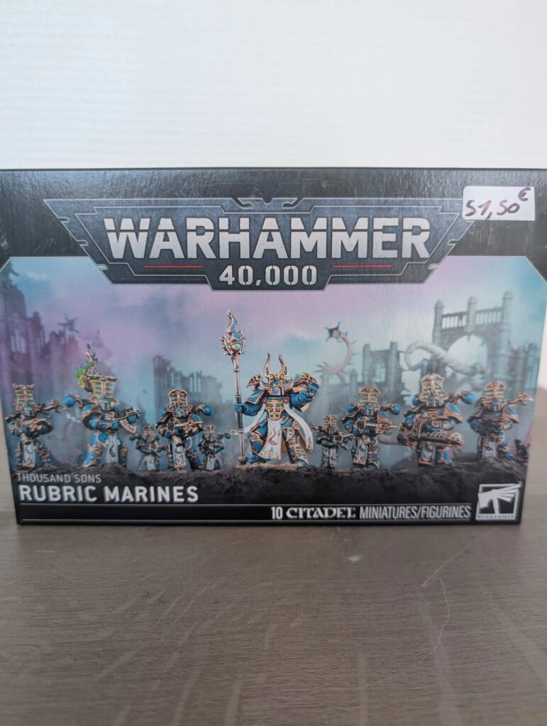 Warhammer 40k - Thousand Sons Rubric Marines