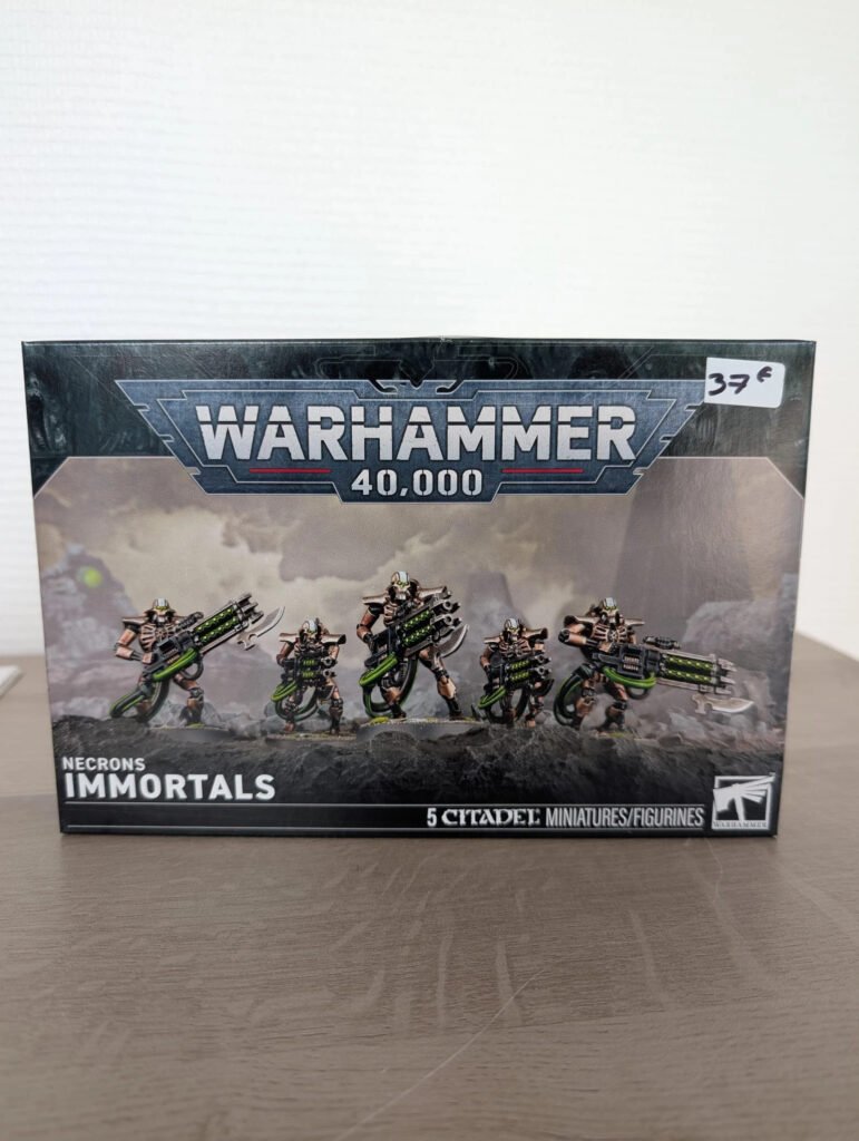 Warhammer 40,000 - Necrons Immortals