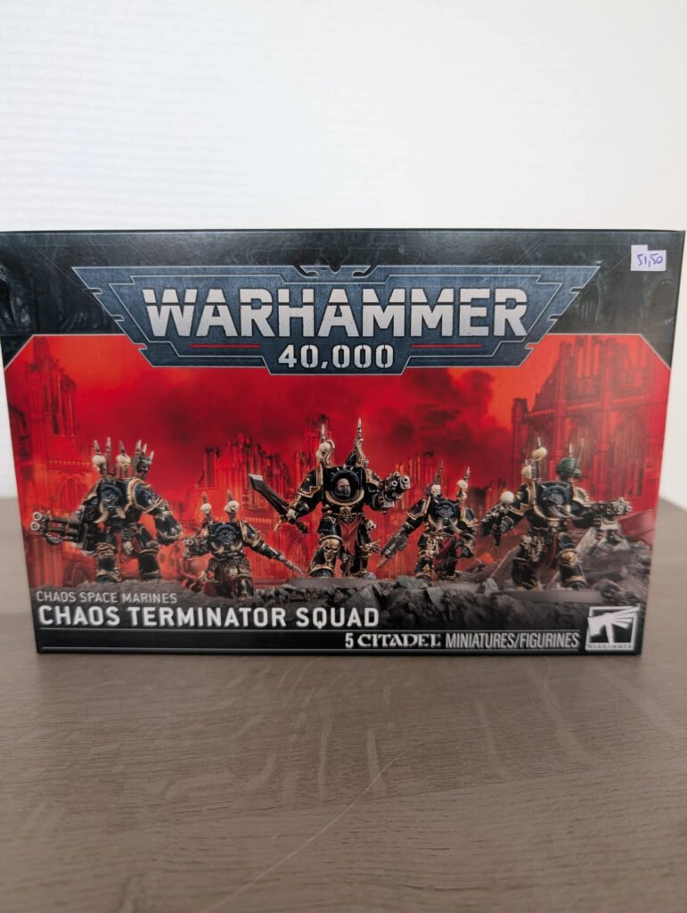 Warhammer 40k - Chaos Terminator Squad