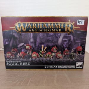 Warhammer Age of Sigmar : Gloomspite Gitz - Squig Herd (Neuve)