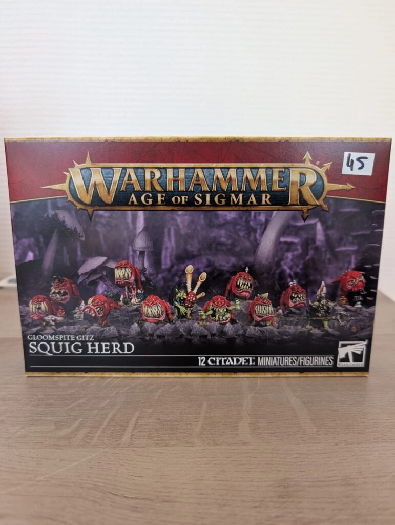 Warhammer Age of Sigmar : Gloomspite Gitz - Squig Herd (Neuve)